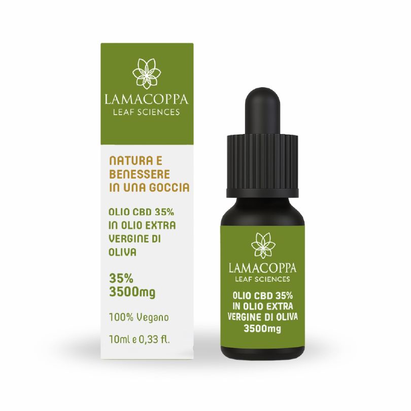 Olio CBD 35% Alta Qualità, 100% naturale e biologico | Alta potenza