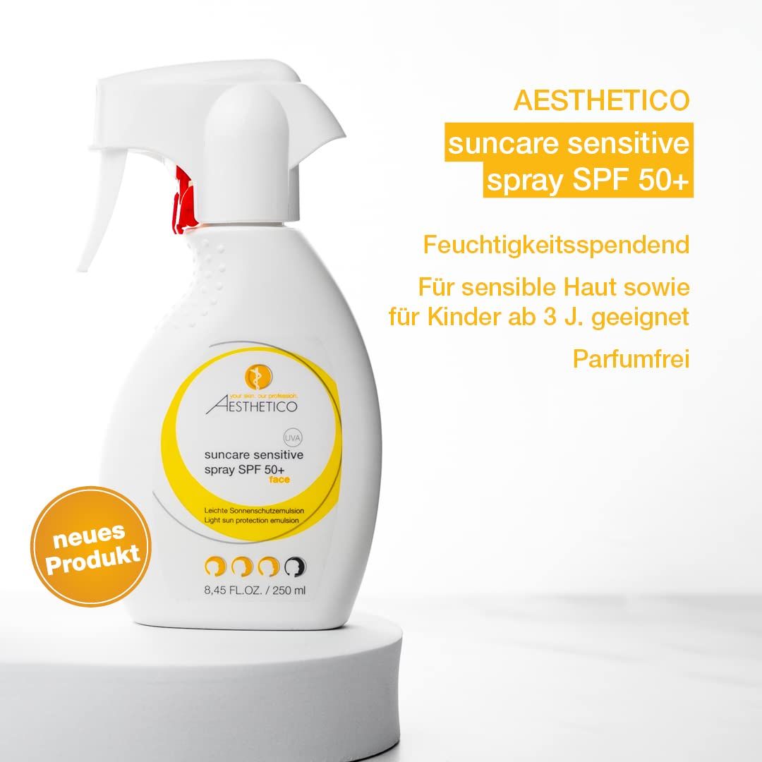 suncare sensitive spray SPF 50+ Anti-Aging / Photo-Aging, Aesthetico