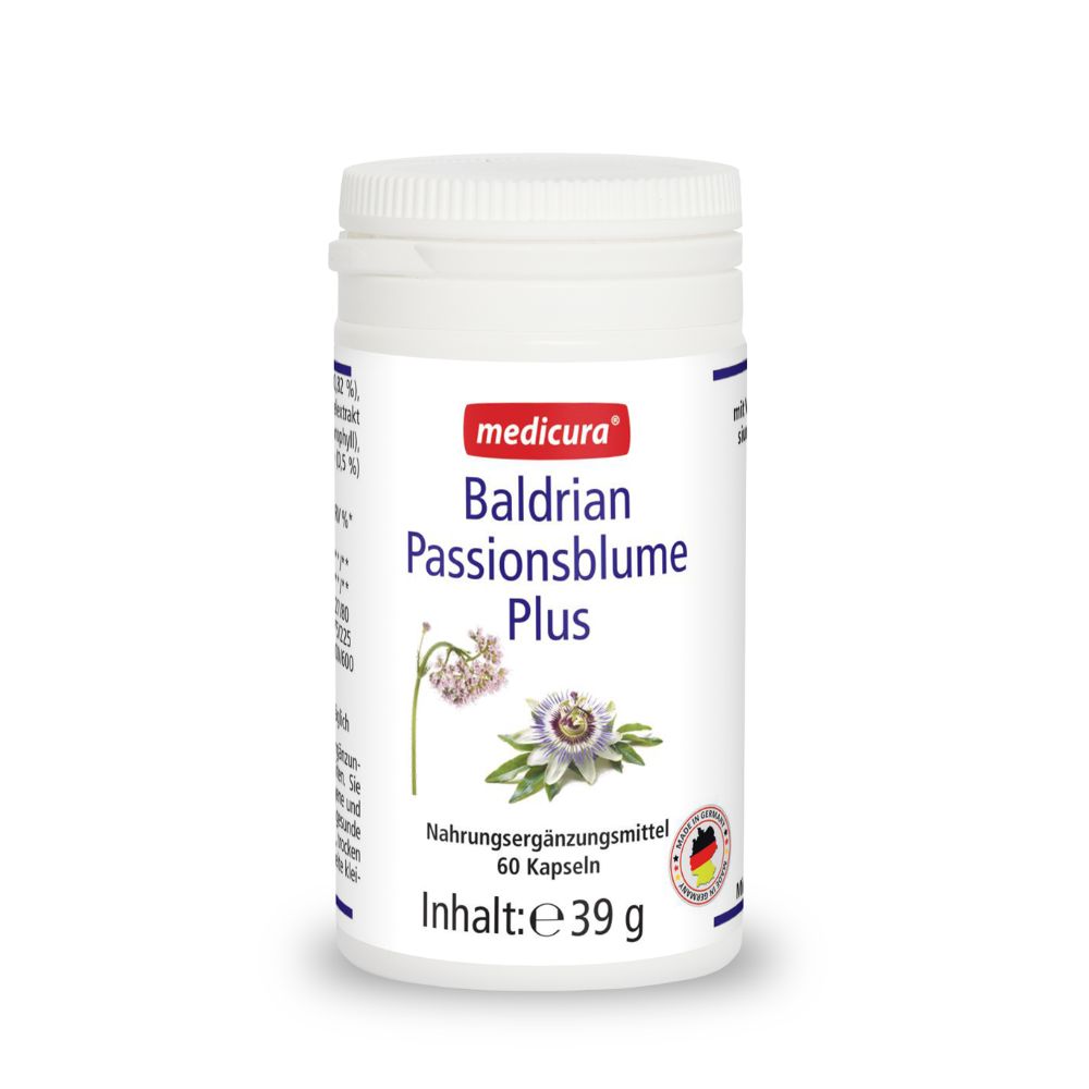 Baldrian Passionsblume plus Kapseln 60 St