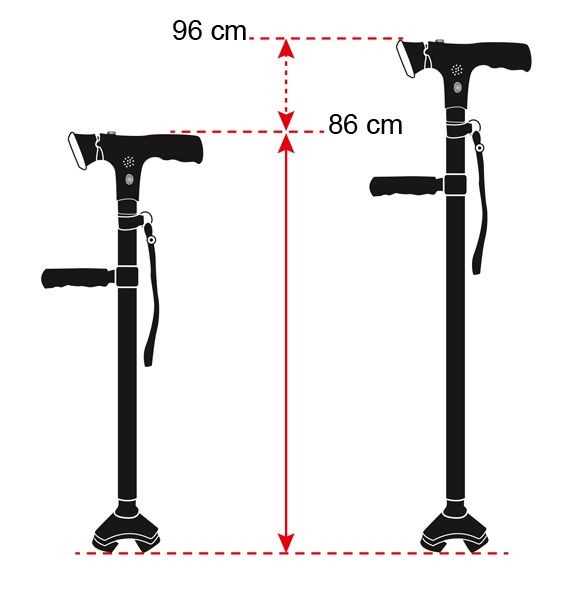 Your Products Sicherheits-Gehstock Clever Cane