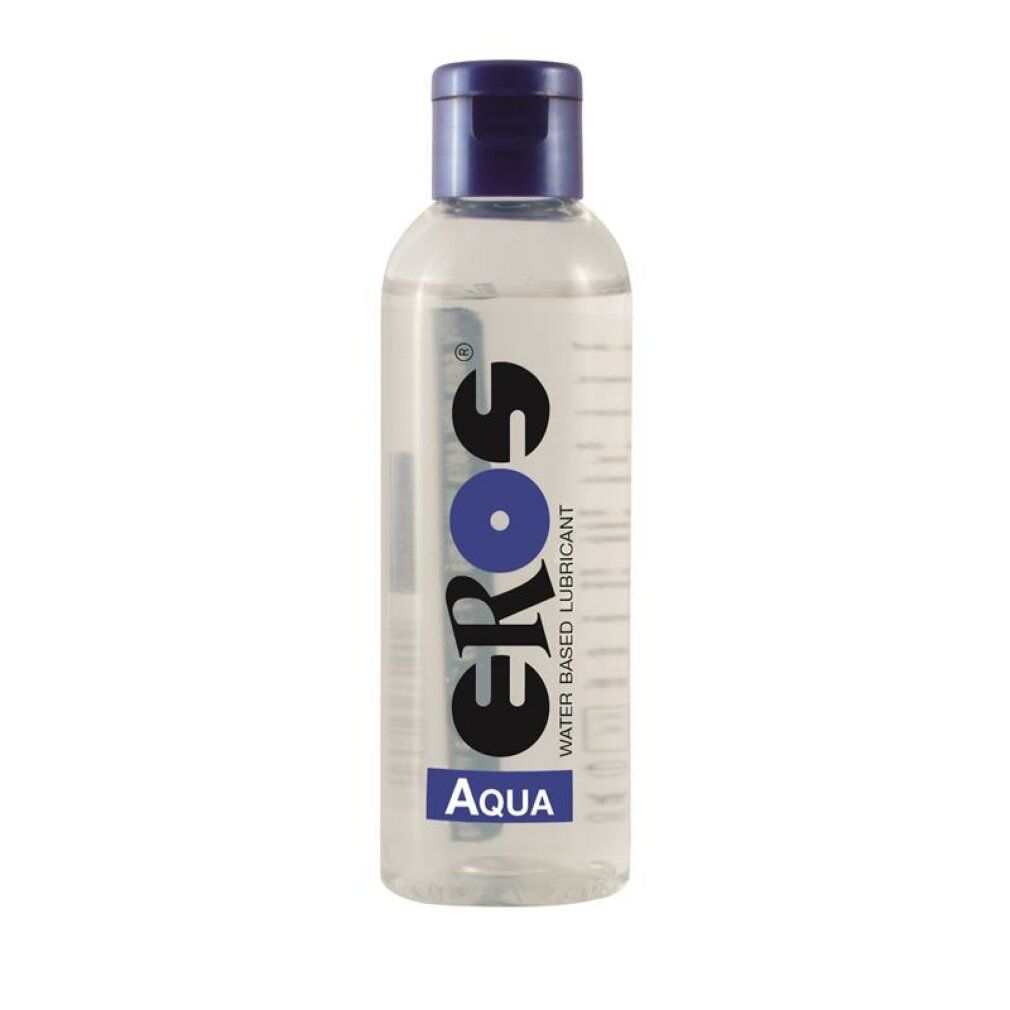 Gleitgel „Aqua“ auf Wasserbasis | Latexkondomsicher | Eros