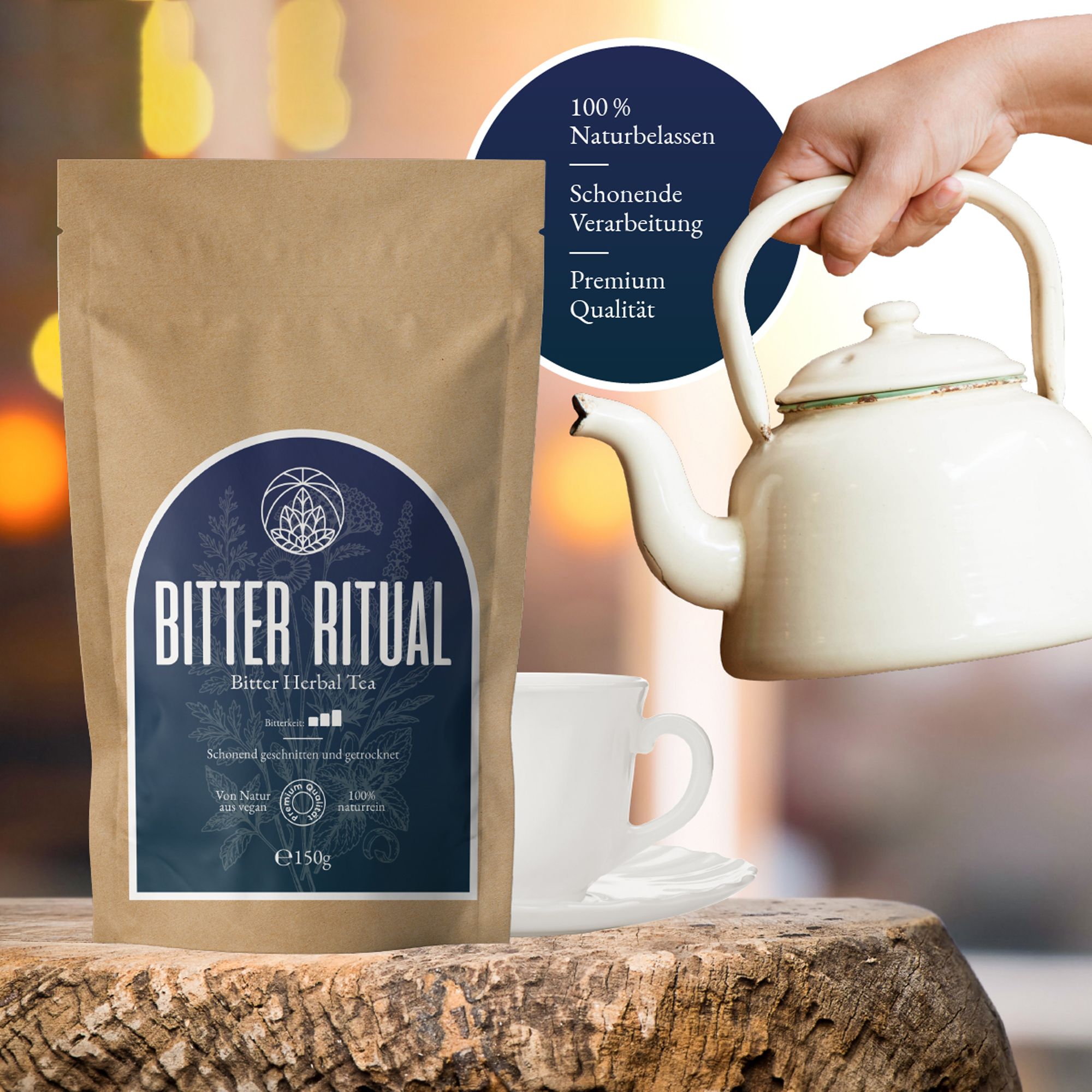 Monte Nativo Bitterkräuter Tee stark lose