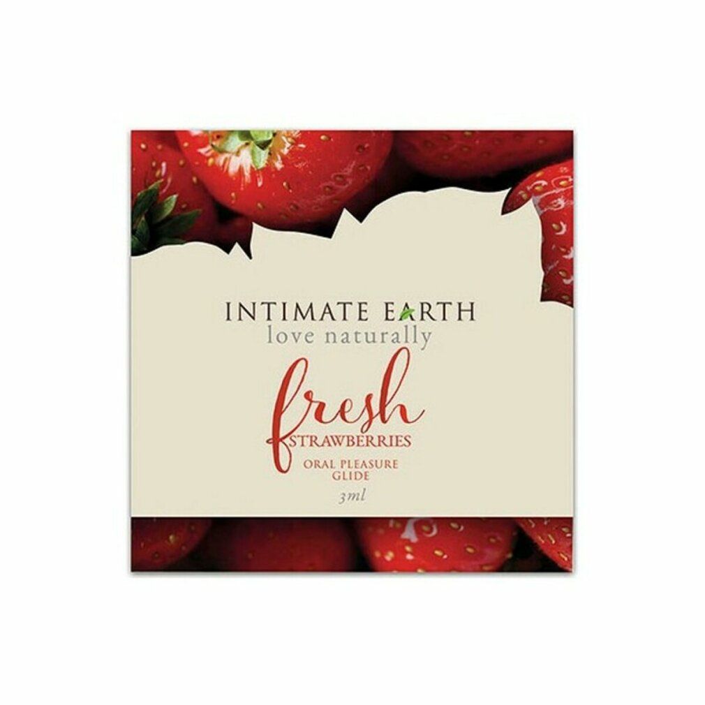 Intimate Earth *Fresh Strawberries* 0,003 l Gleitmittel