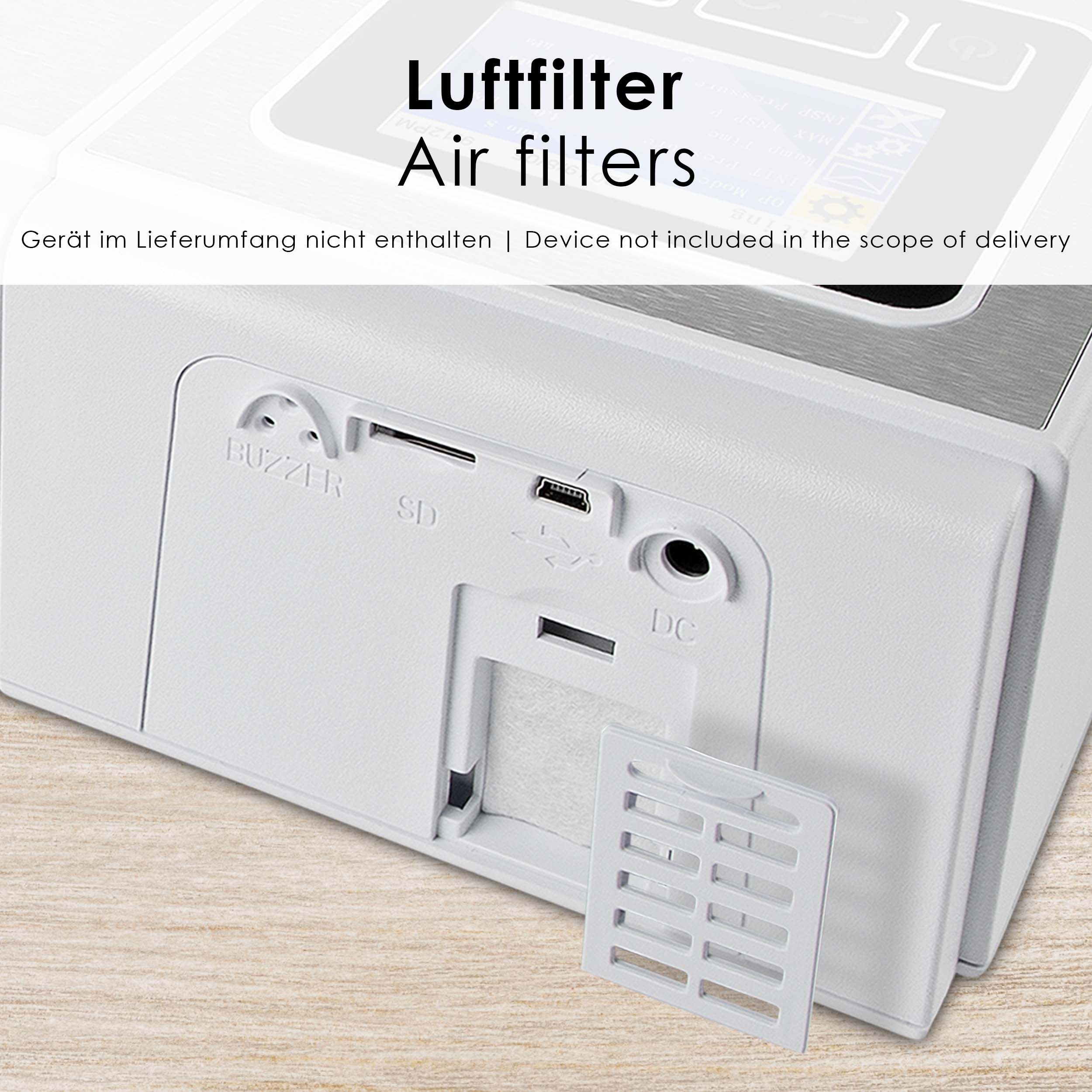 Pulox Luftfilter Ersatzteil für CPAP-Gerät