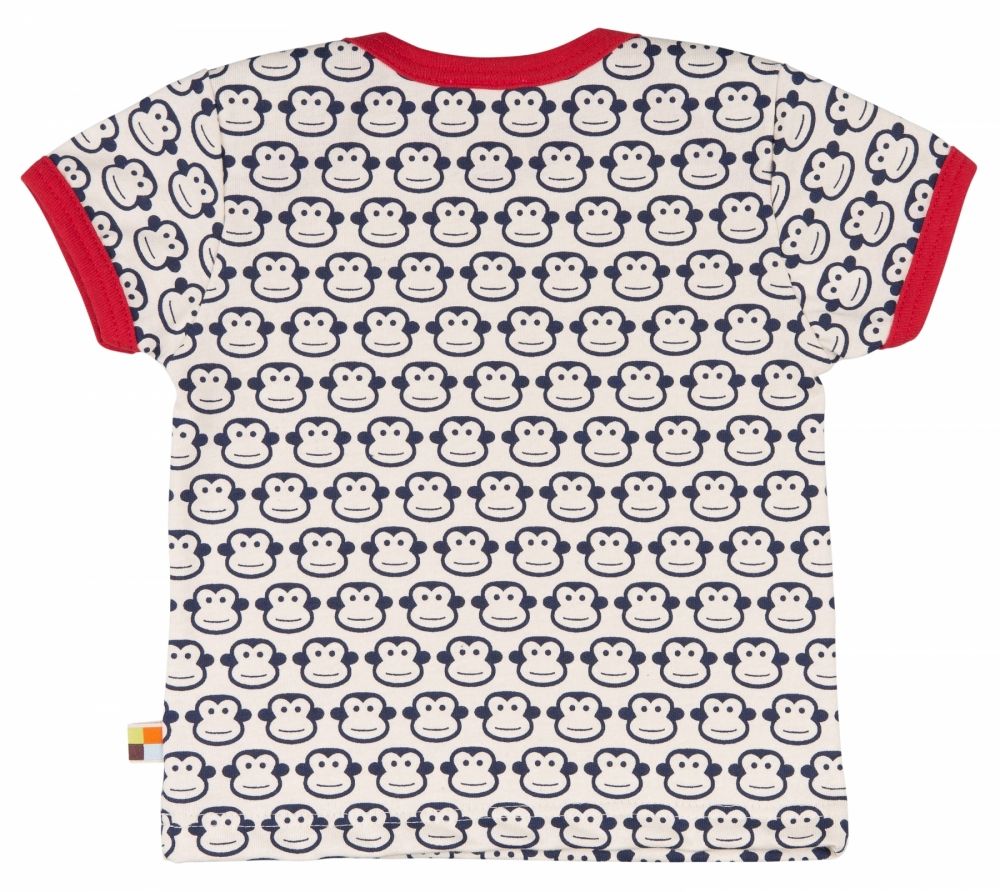 loud + proud T-Shirt Affe, navy