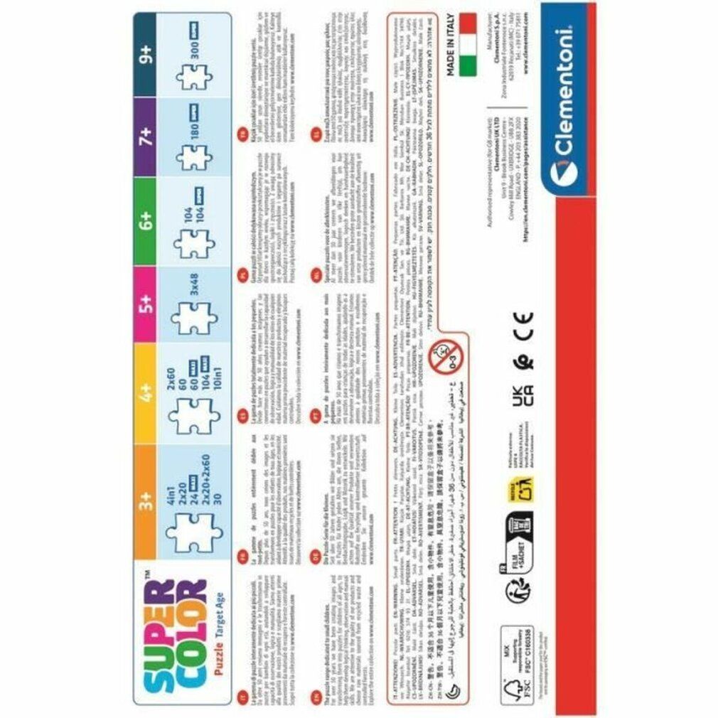 Sonic der Igel 2x Puzzle Clementoni