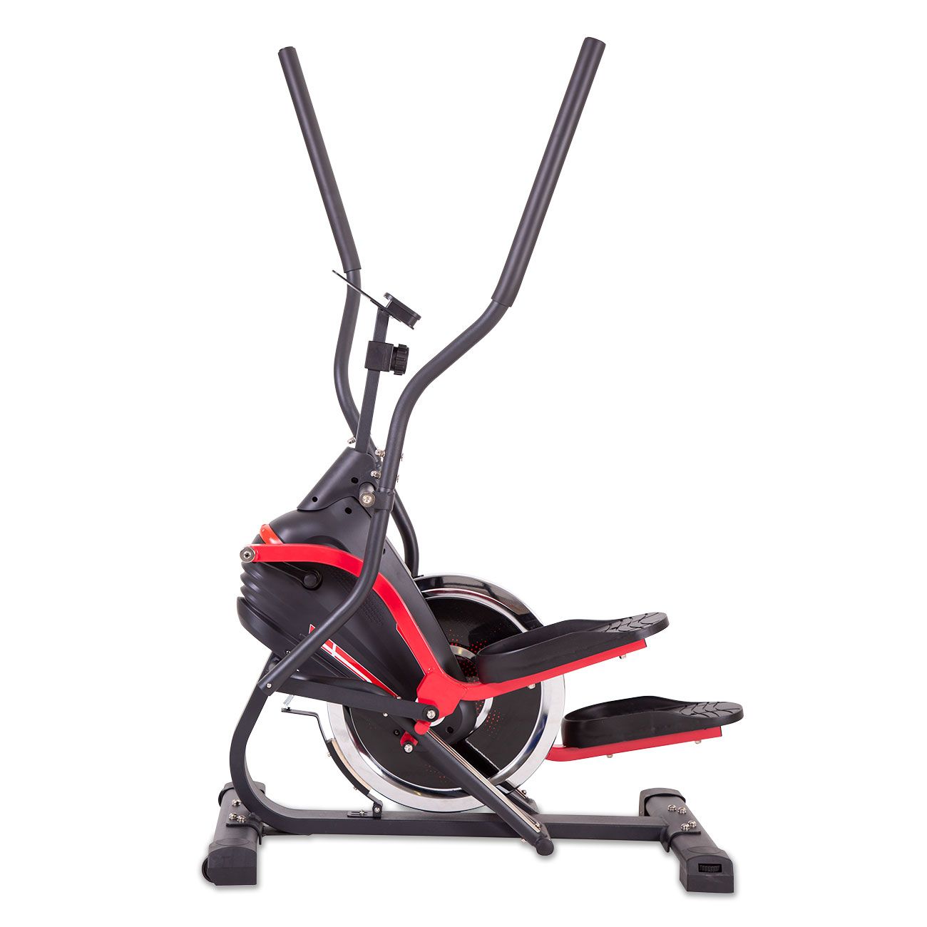 aktivshop 2in1 Ellipsentrainer und Stepper: Crosstrainer für Zuhause, Hometrainer gelenkschonend