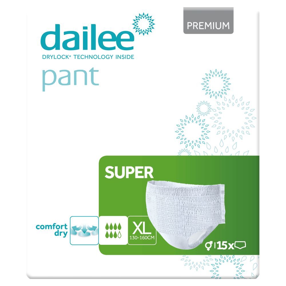 Dailee Pants Super Inkontinenz Windelhosen für Erwachsene