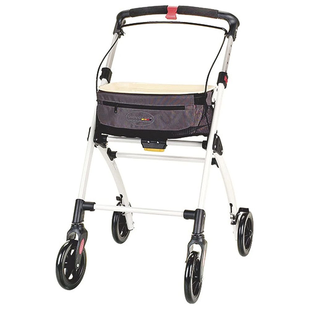 Servoprax Servocare Rollator Indoor Mobilitätshilfe mit Tasche bis 100 kg 1 St Gerät