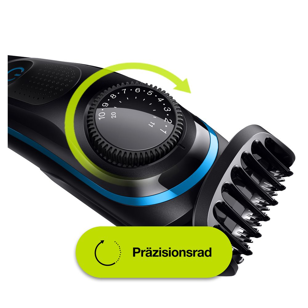 Braun - Trimmer fürs Gesicht "BeardTrimmer BT3240" in Schwarz/Blau
