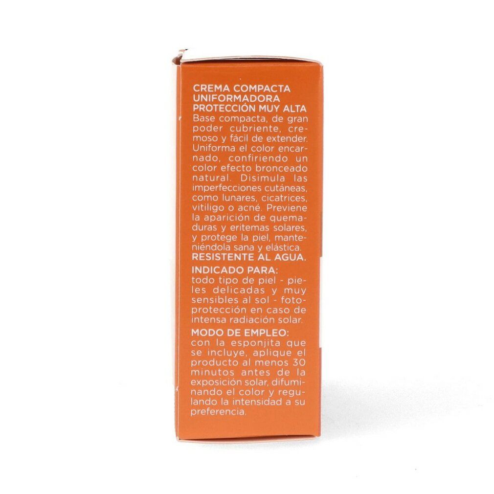 Kartonverpackung, orangefarben, mit Text. Enthält Informationen zum Produkt und zur Anwendung.