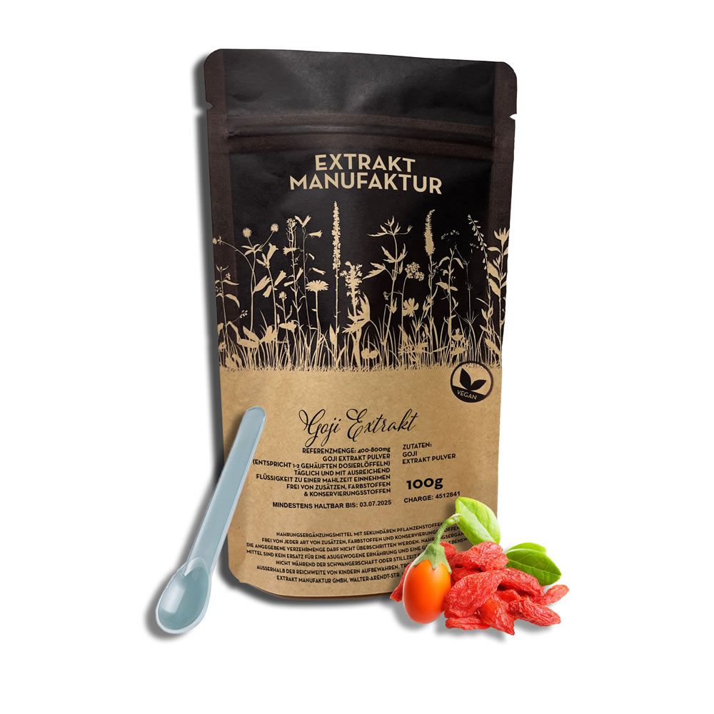 Extrakt Manufaktur Goji Beere Pulver 100 g