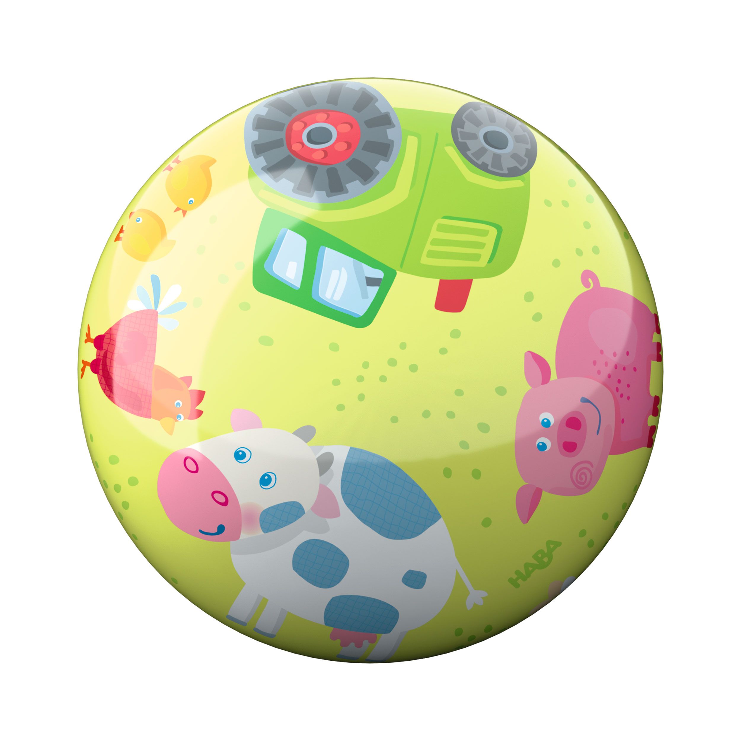 Haba Ball Bauernhof-Tiere, Spielball, Ø 22 cm, ab 2 Jahren 1 St