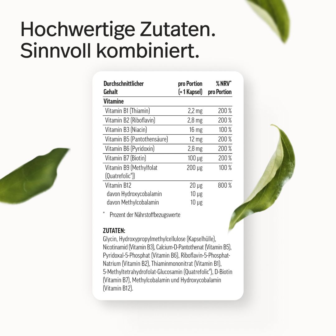 edubily Vitamin B Komplex Kapseln