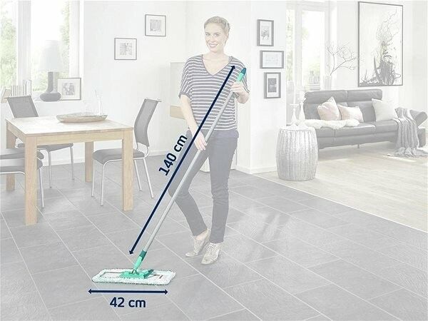 Leifheit Bodenwischer Profi XL micro duo + static