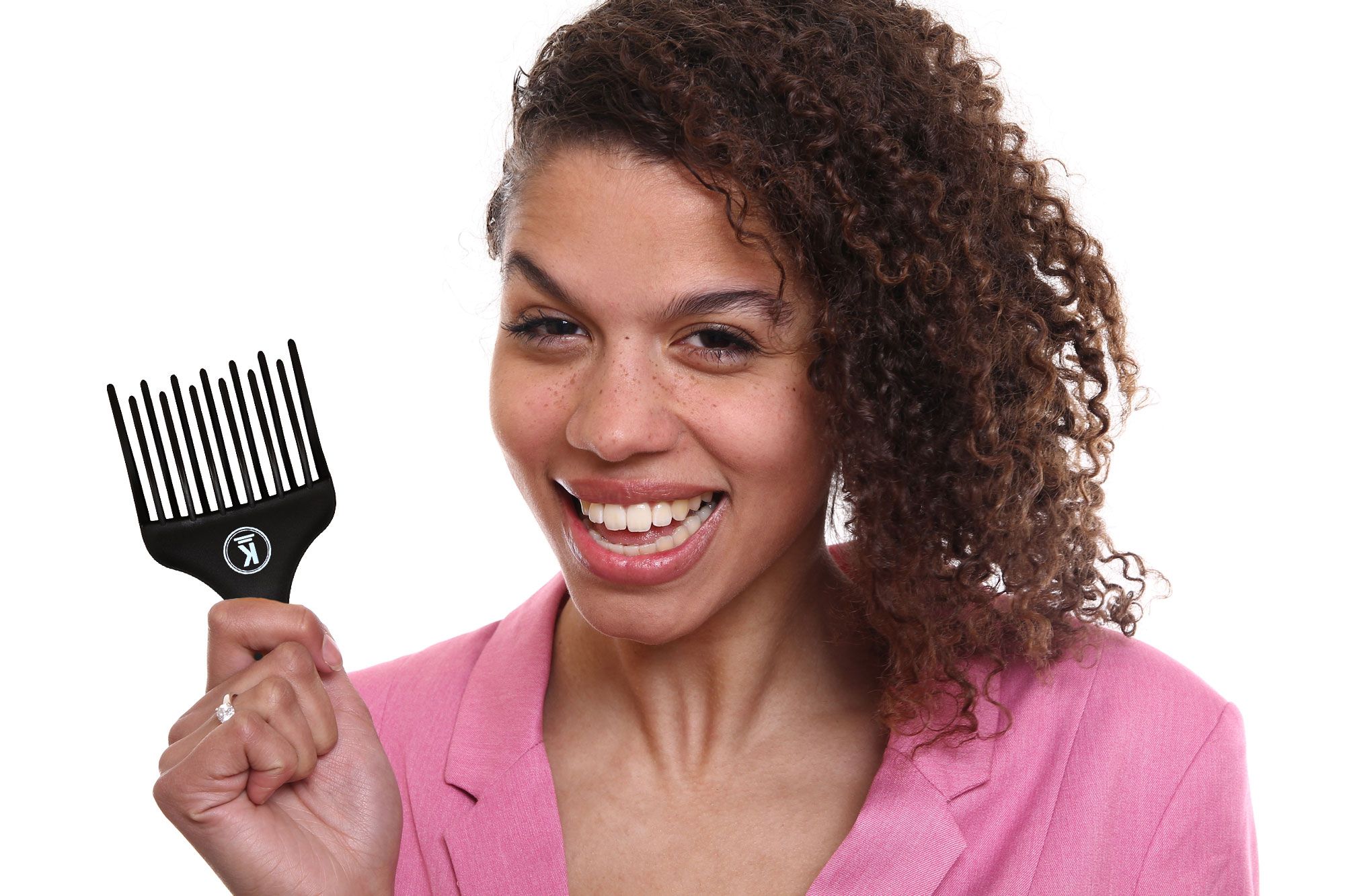 K-Pro Fingerstyler Afro Kamm