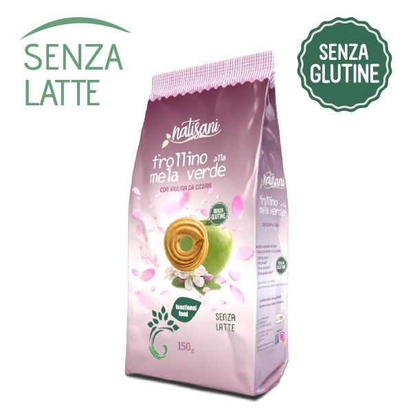 Frollino alla Mela verde con inulina - Natisani
