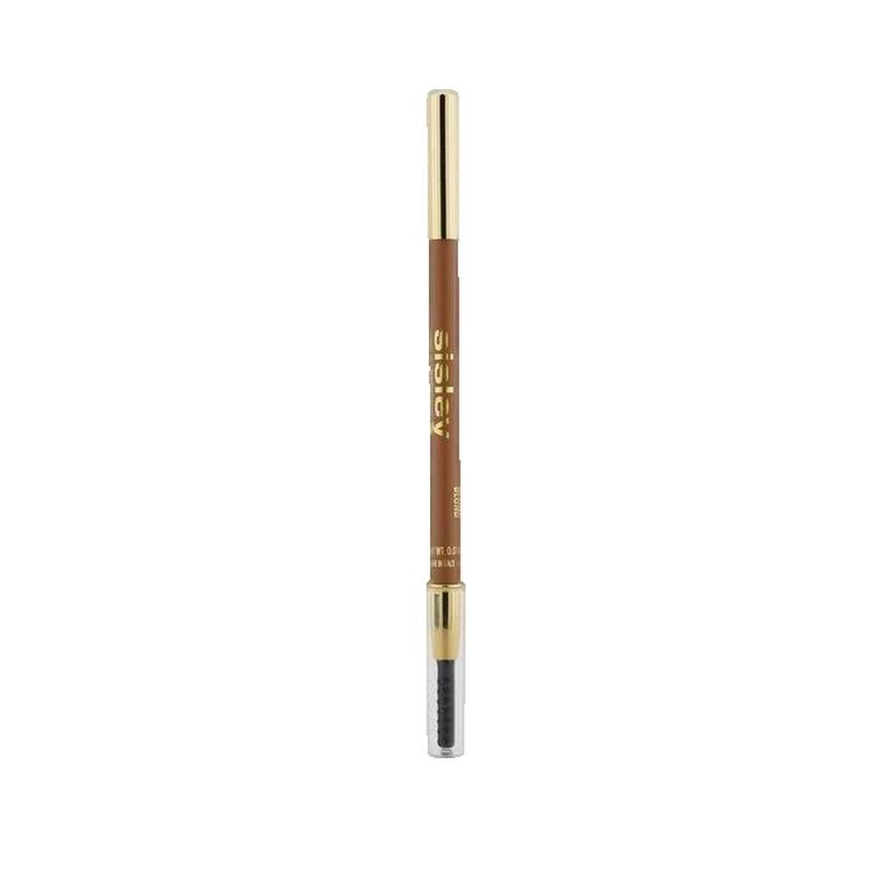 Sisley Phyto-Sourcils Perfect Augenbrauenstift. Braune Mine, goldene Kappe mit Bürste.