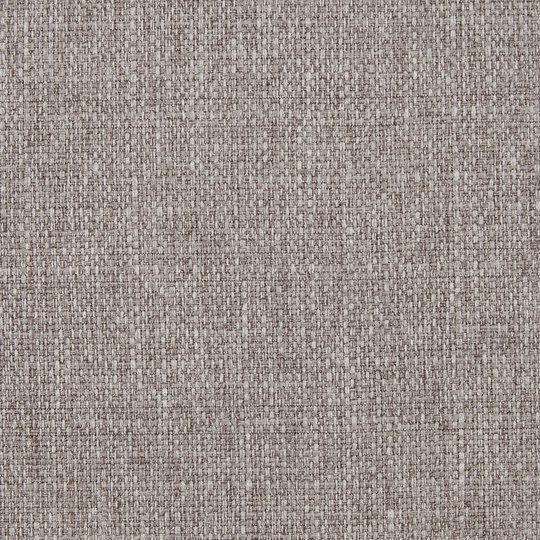 Nahaufnahme eines Stoffes in Beige. Grobe Webstruktur, Textil. Geeignet für Polstermöbel.
