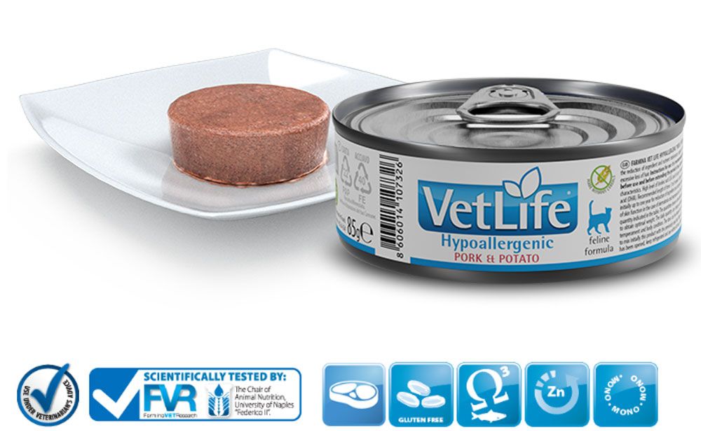 Farmina Vet Life Hypoallergenic Schwein & Kartoffel, Nassfutter