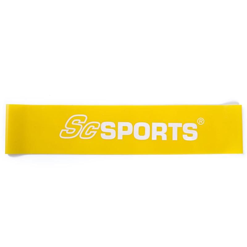 ScSPORTS® Fitnessband  0,6 mm - gelb