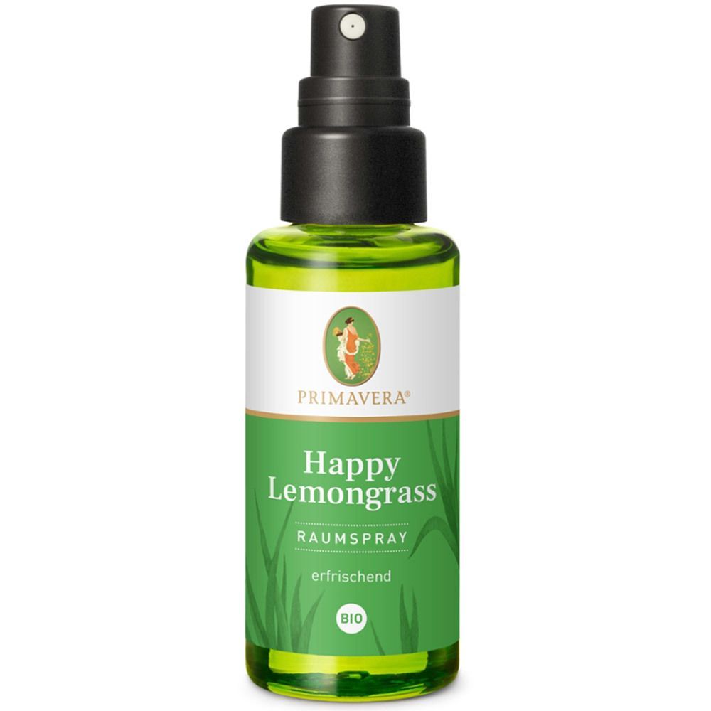 Primavera® Happy Lemongrass spray d'ambiance biologique