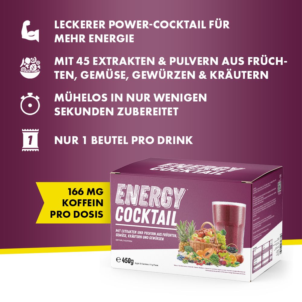 Energy Cocktail Dein Täglicher Energie Boost 30 St Shop Apotheke 8271