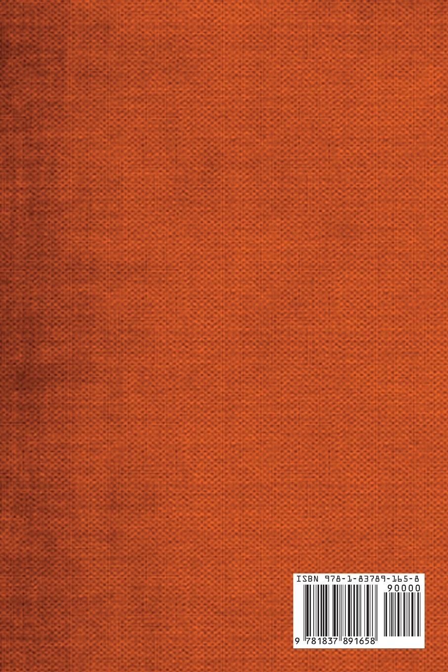 Buchrücken, orangefarben. Unten Barcode und ISBN-Nummer.