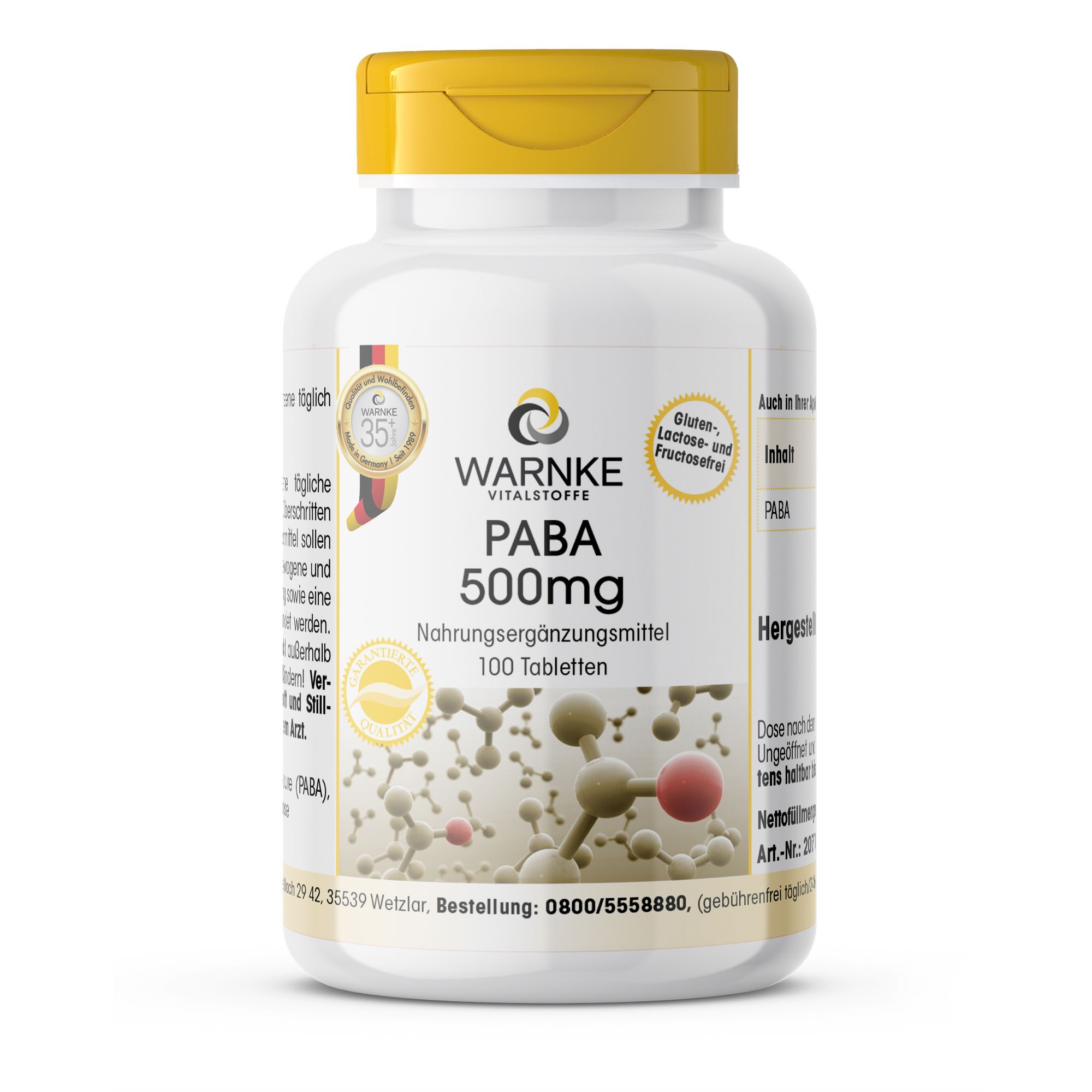 Paba 500 mg Tabletten 100 St