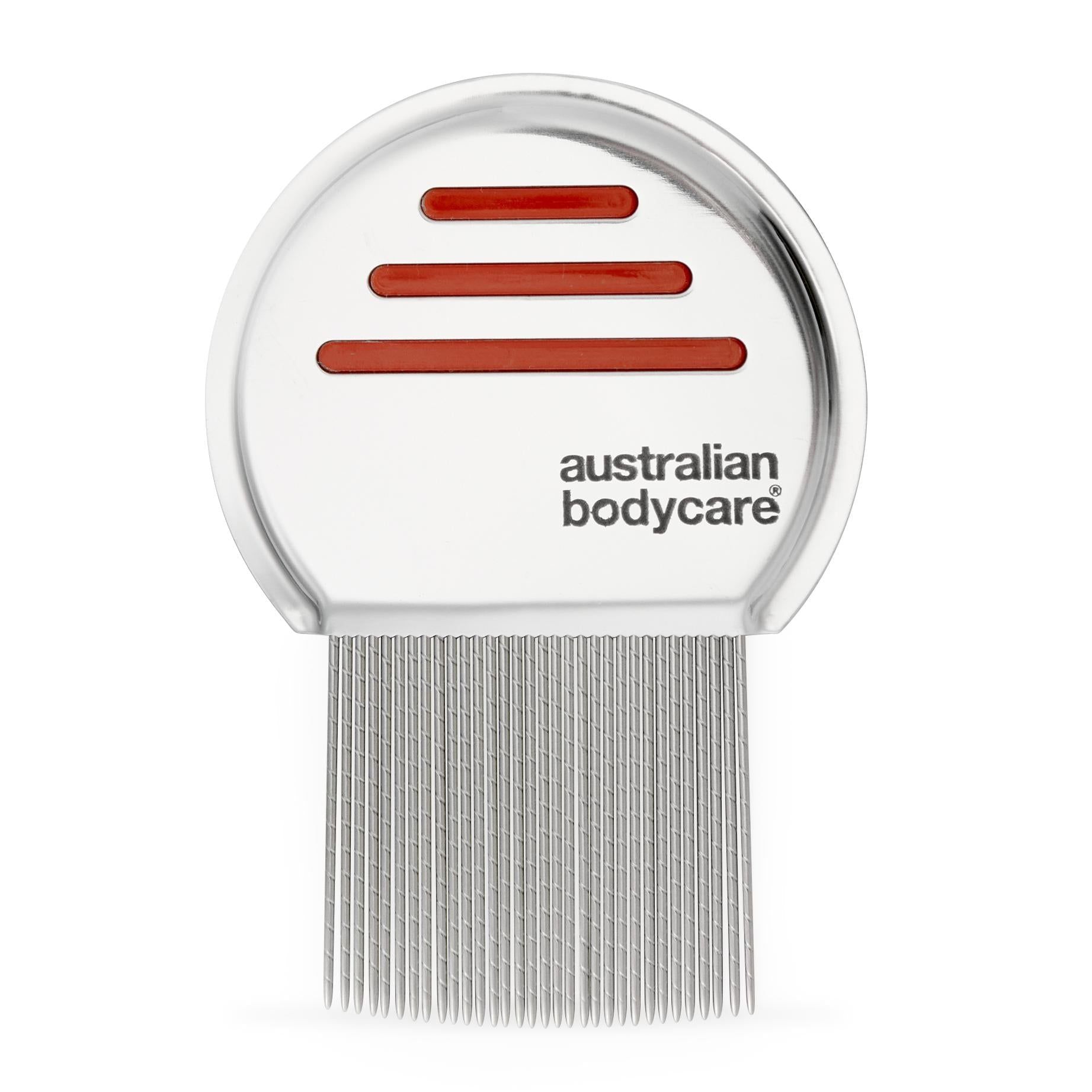 Pettine in metallo per pidocchi Australian Bodycare