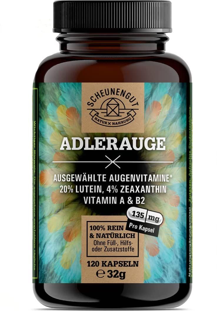 Scheunengut® ADLERAUGE | Augenvitamine* 120 St - SHOP APOTHEKE