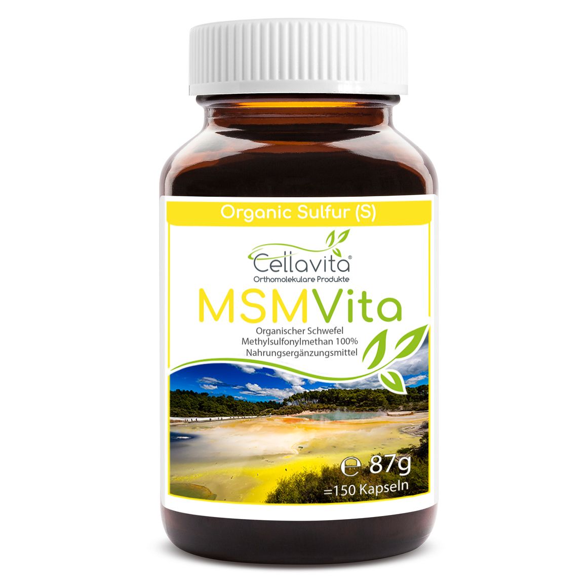 Cellavita - MSM Organischer Schwefel Kapseln 87 g
