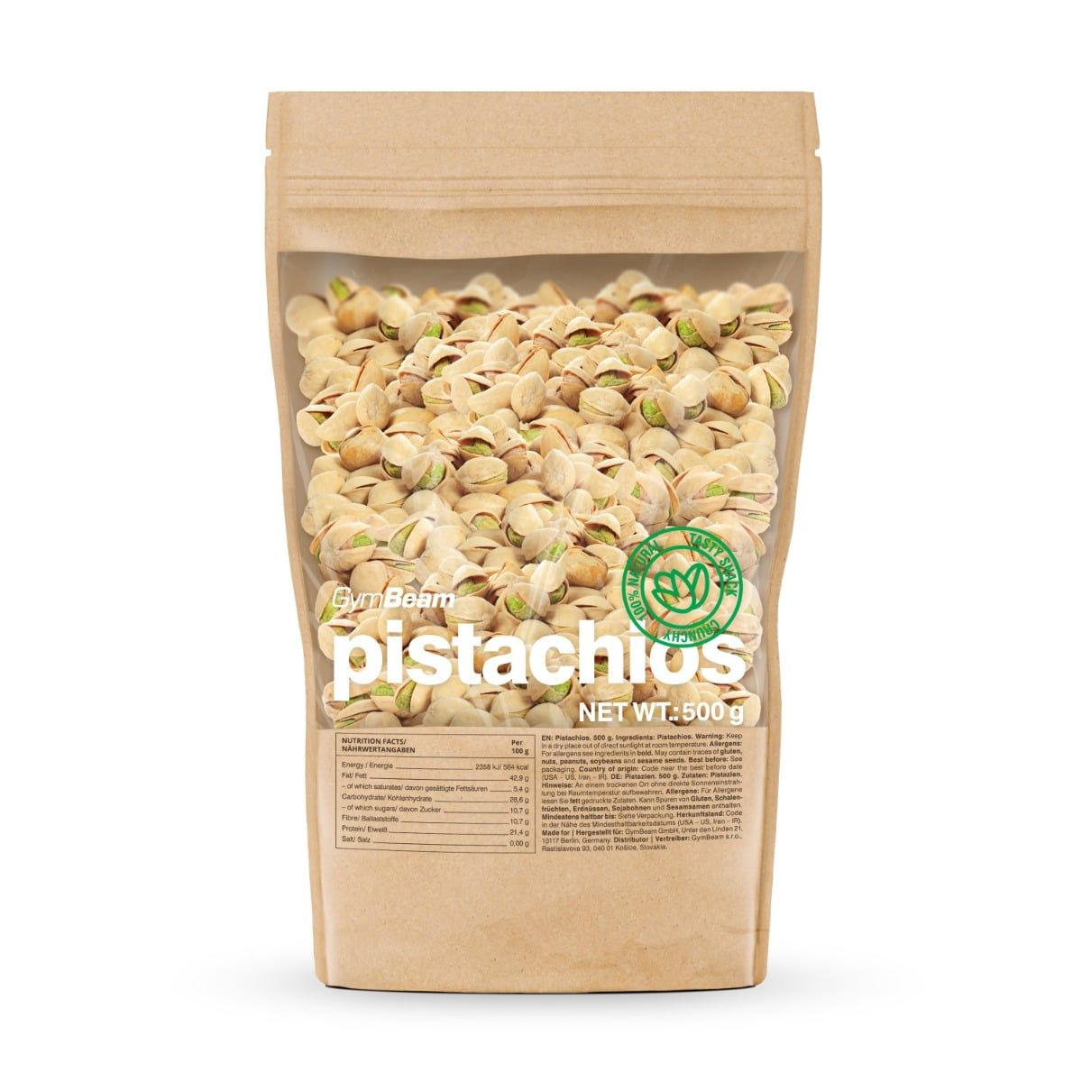 Pistacchi Non Sgusciati frutta secca senza sale
