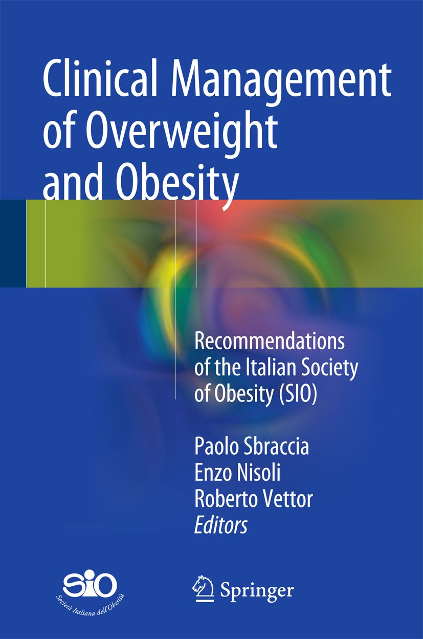Buchcover: Clinical Management of Overweight and Obesity. Empfehlungen der Italian Society of Obesity (SIO). Herausgeber: Paolo Sbraccia, et al.
