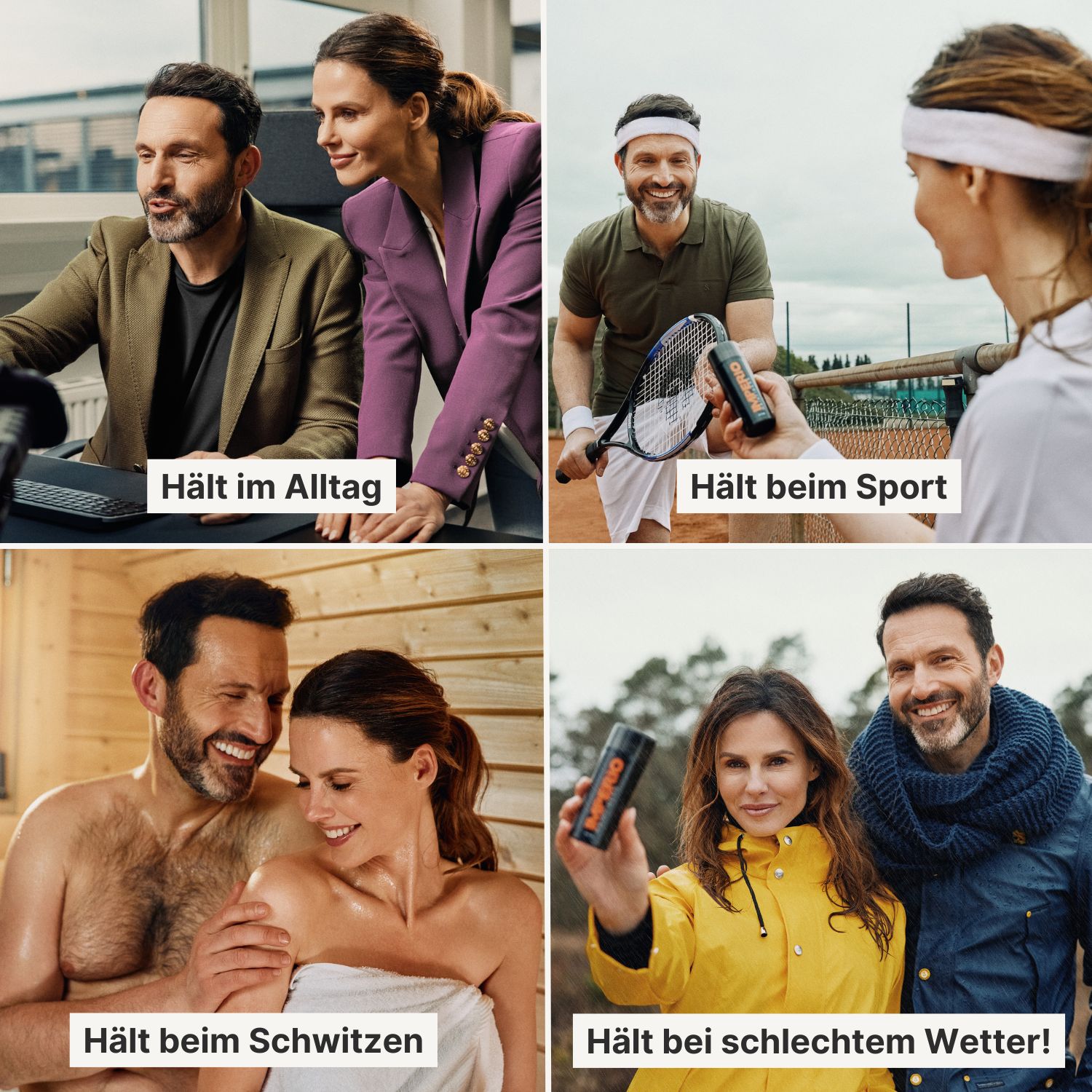 IMPERIO® Streuhaar zur Haarverdichtung - 100% Baumwolle, dermatologisch getestet