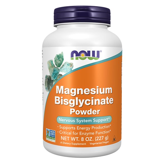 Now Foods Bisglycinaat van magnesium poeder 277