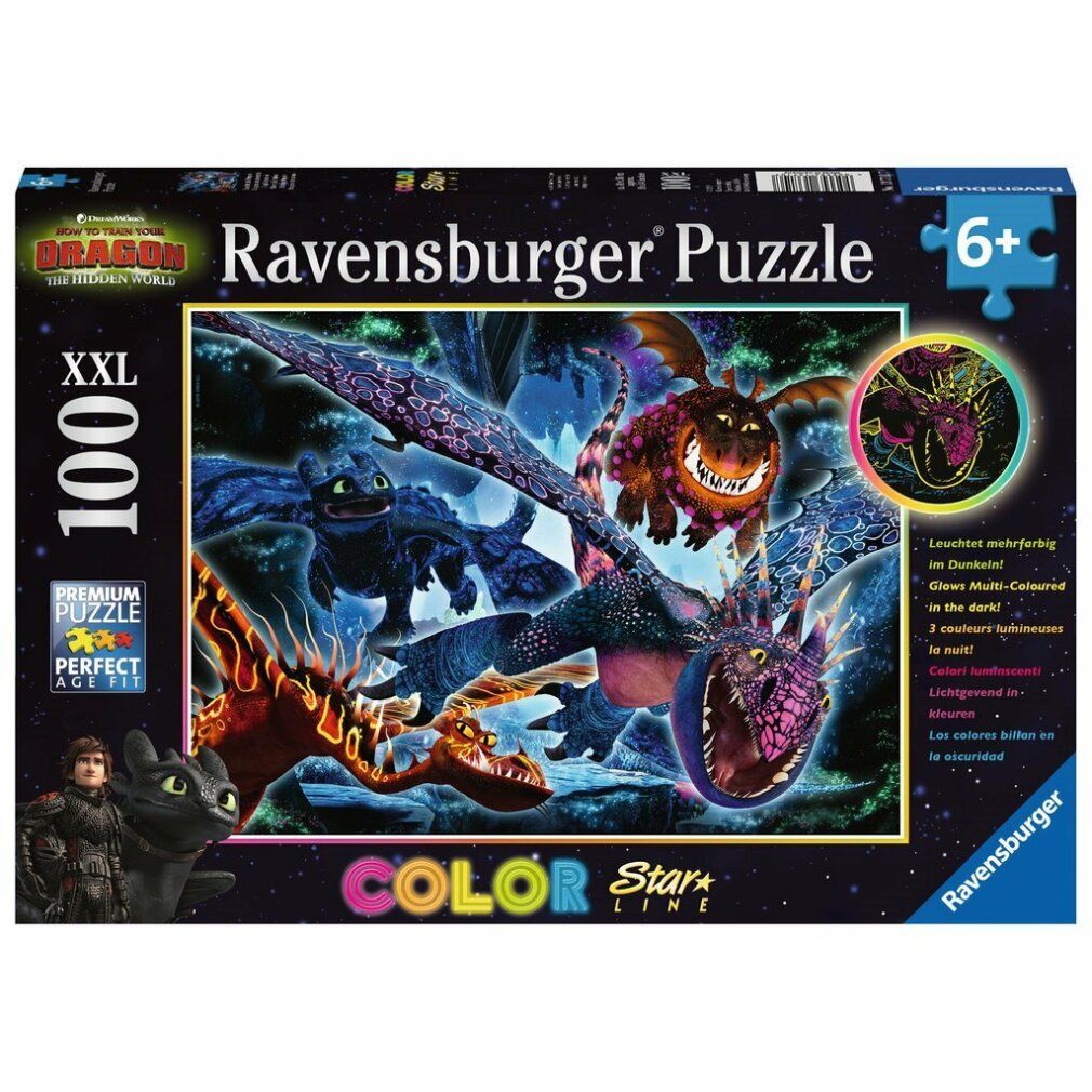 How to Train Your Dragon xxl Puzzle 100pcs