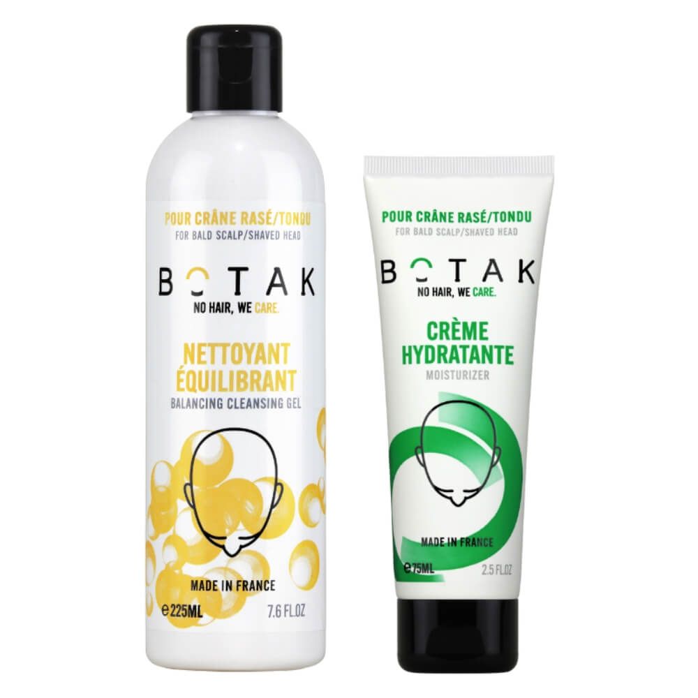 BOTAK - Geschenkset für Glatzen/rasierter/geschorener Kopf
