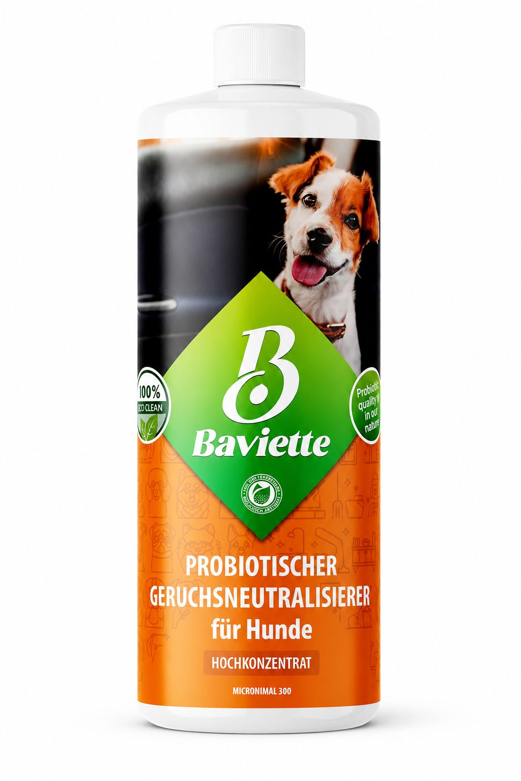 Baviette Probiotischer Geruchsneutralieser Konzentrat für Hundehaushalte