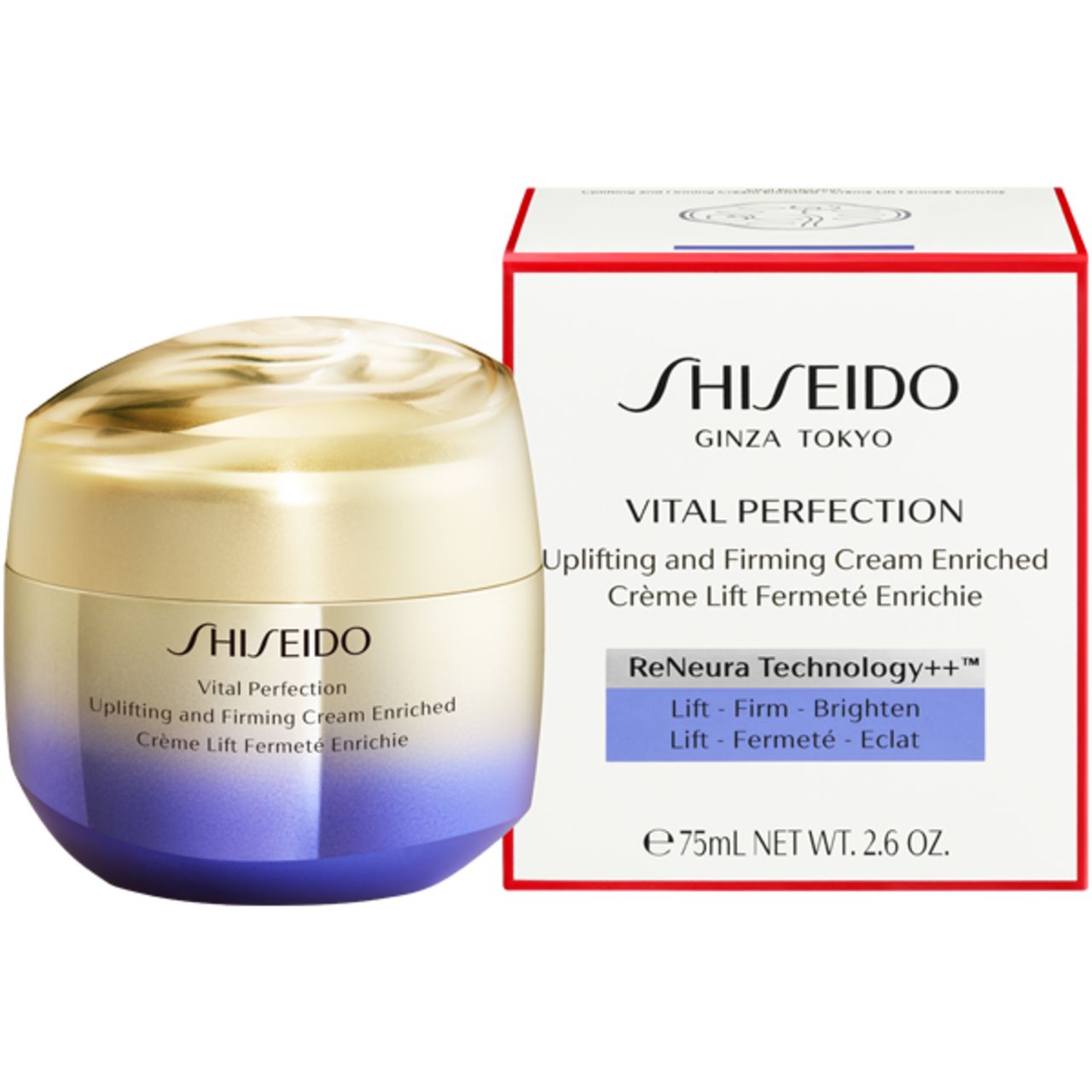 Shiseido, Vital Perfection Uplifting & Firming Cream Enriched 75 ml ...