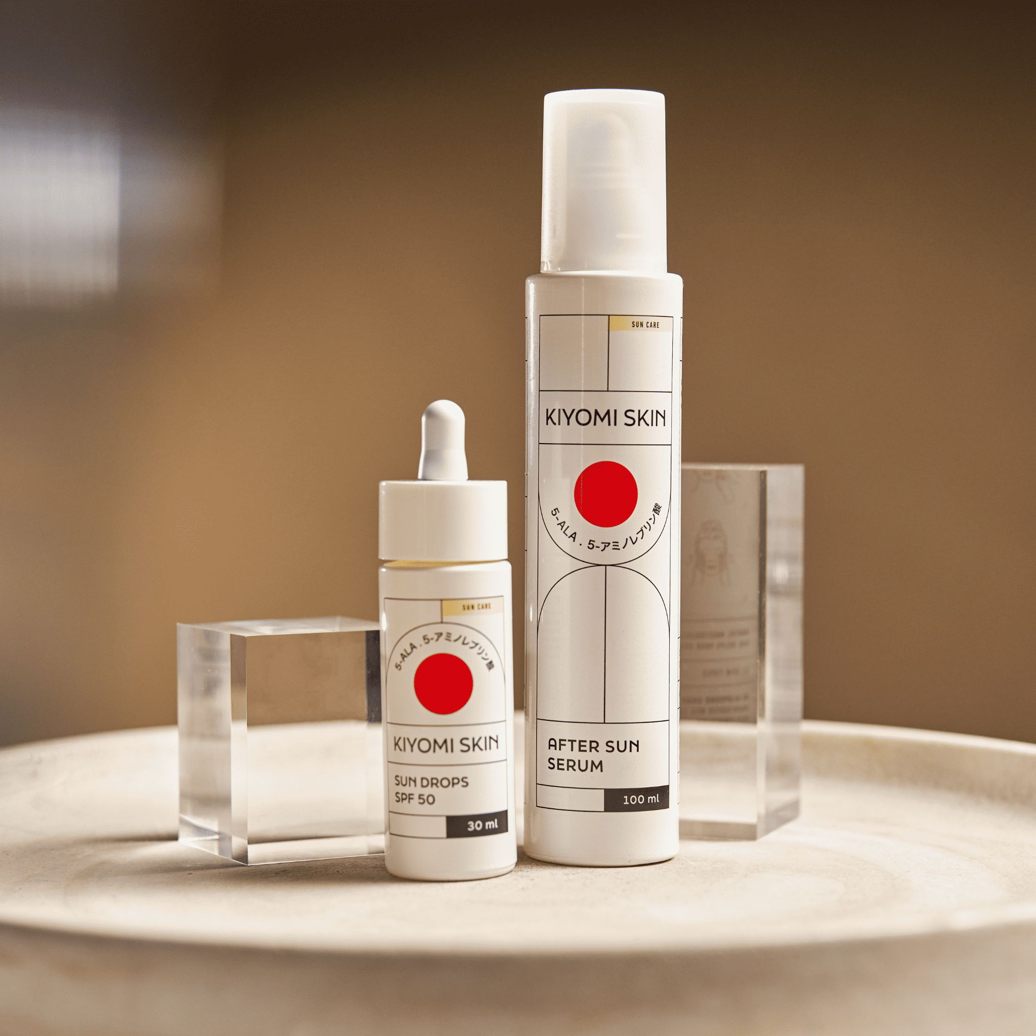 Kiyomi Skin Sonnenschutz Set: SPF 50 & After Sun Pflege für geschützte & beruhigte Haut