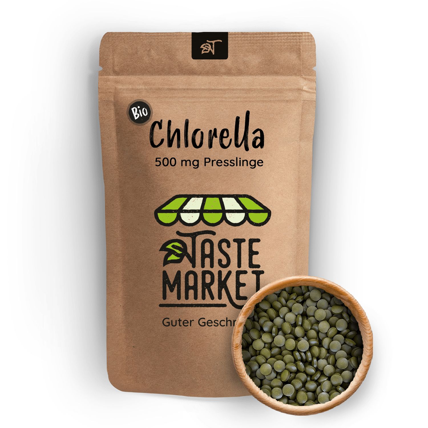 Taste Market Bio Chlorella Presslinge