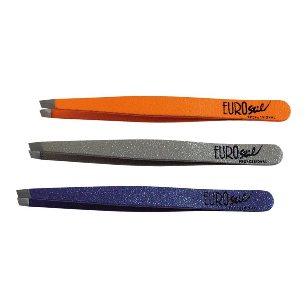 Eurostil Farb-Epilierpinzette, Größe m, 8 cm, 1 Un St