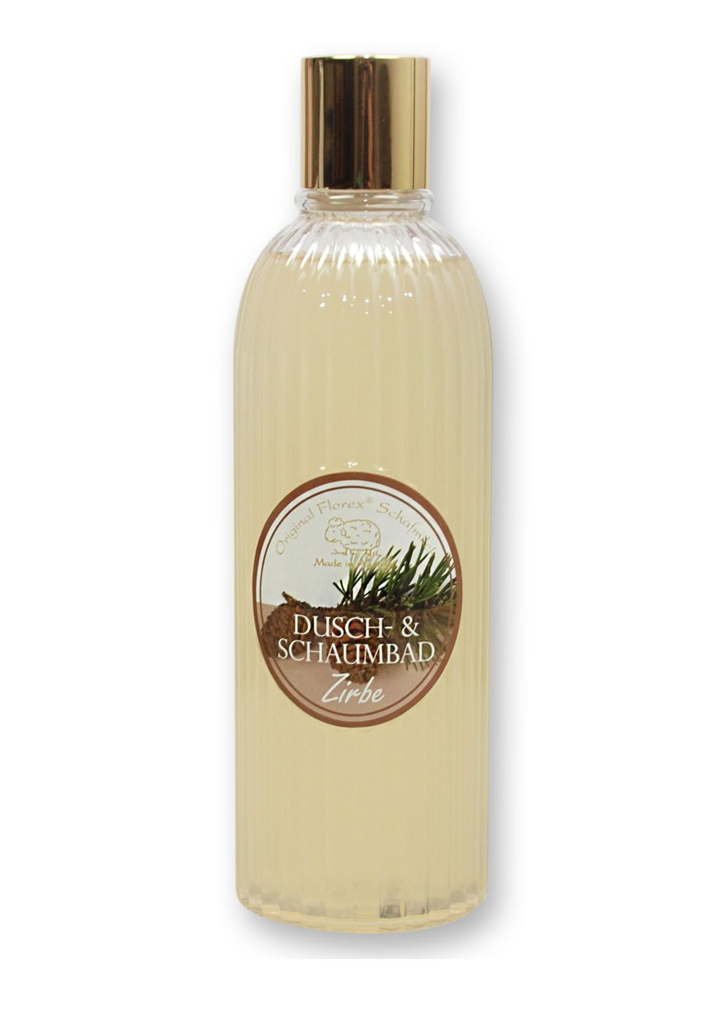 Dusch- & Schaumbad Zirbe mit Bio Schafmilch