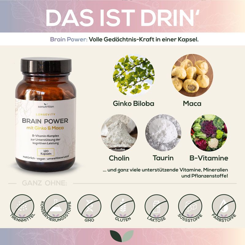 Sanutrition® - Brain Power