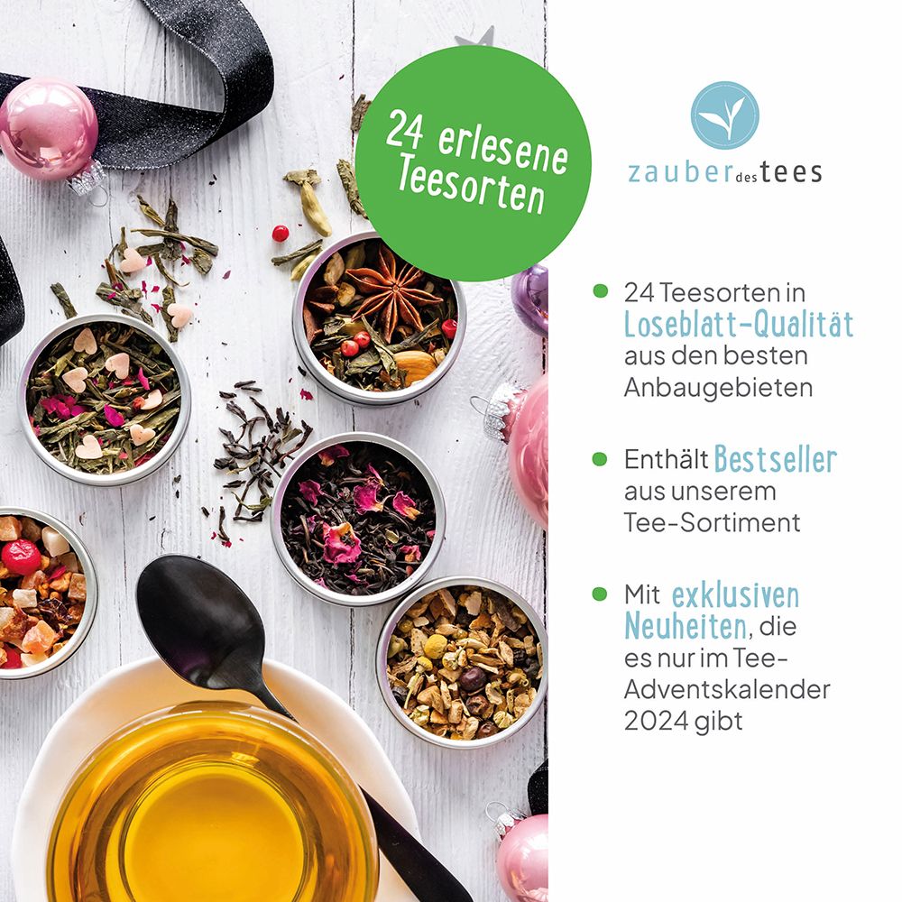 Zauber der Gewürze Tee-Adventskalender 2025