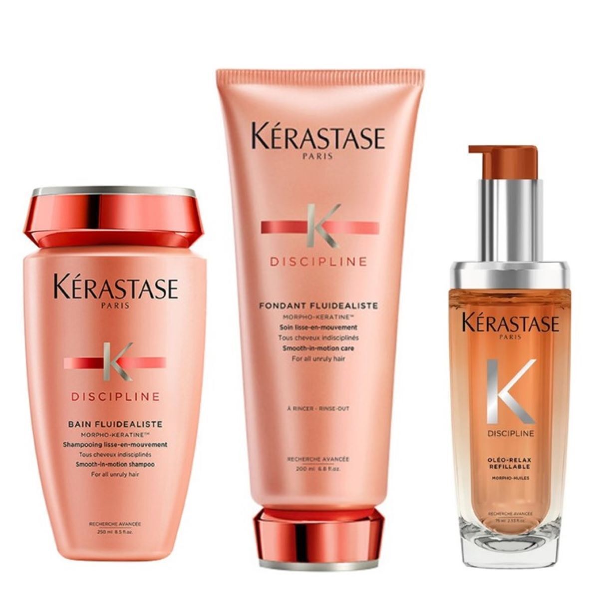 Kérastase Discipline Set (Bain / Fondant Oleo Relax) 525 ml