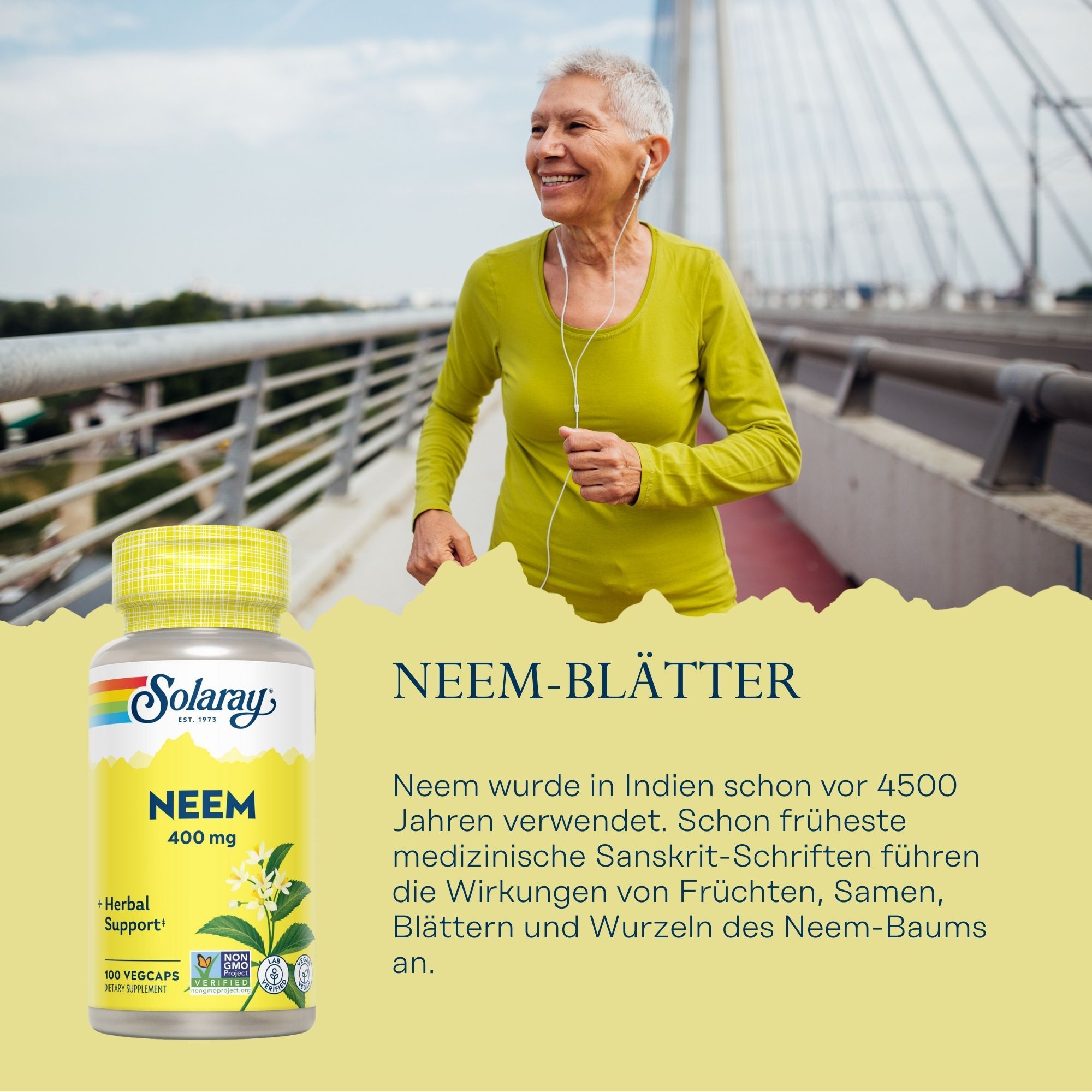Solaray Neem-Blätter 400 mg