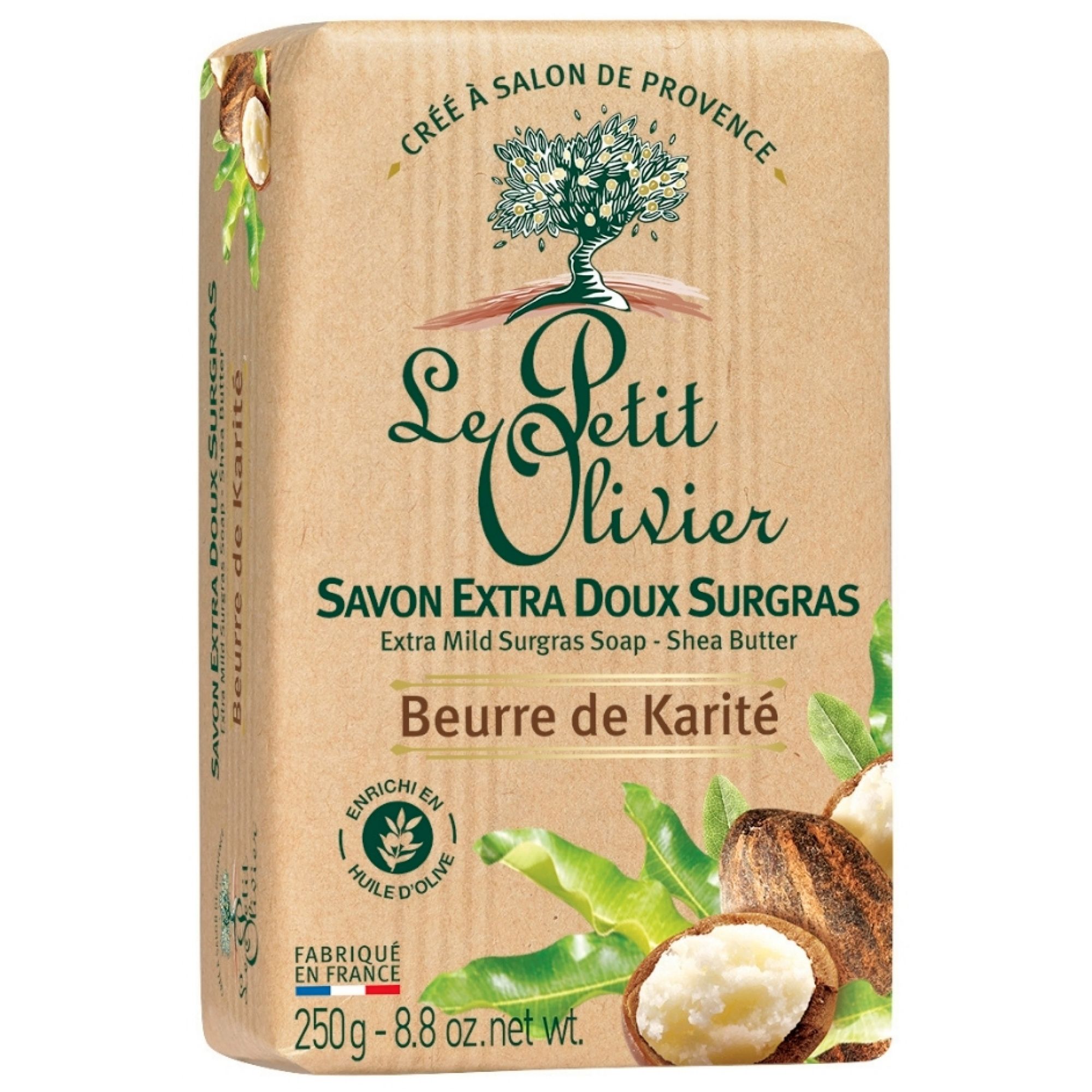 Le Petit Olivier Seife mit Sheabutter, 250g.