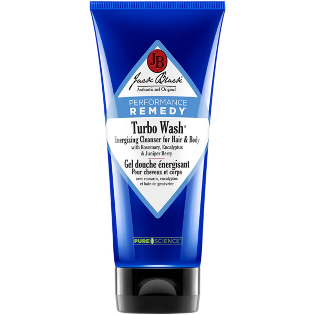 Jack Black, Turbo Wash Energizing Cleanser for Hair and Body 295 ml Sonstige